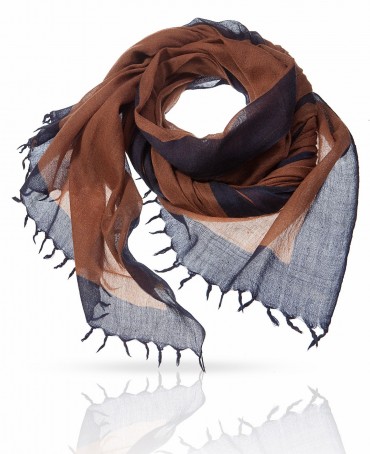 Палантин Унисекс W-BORDE/BR.NAVY